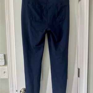 Navy Blue High-Waisted Pants